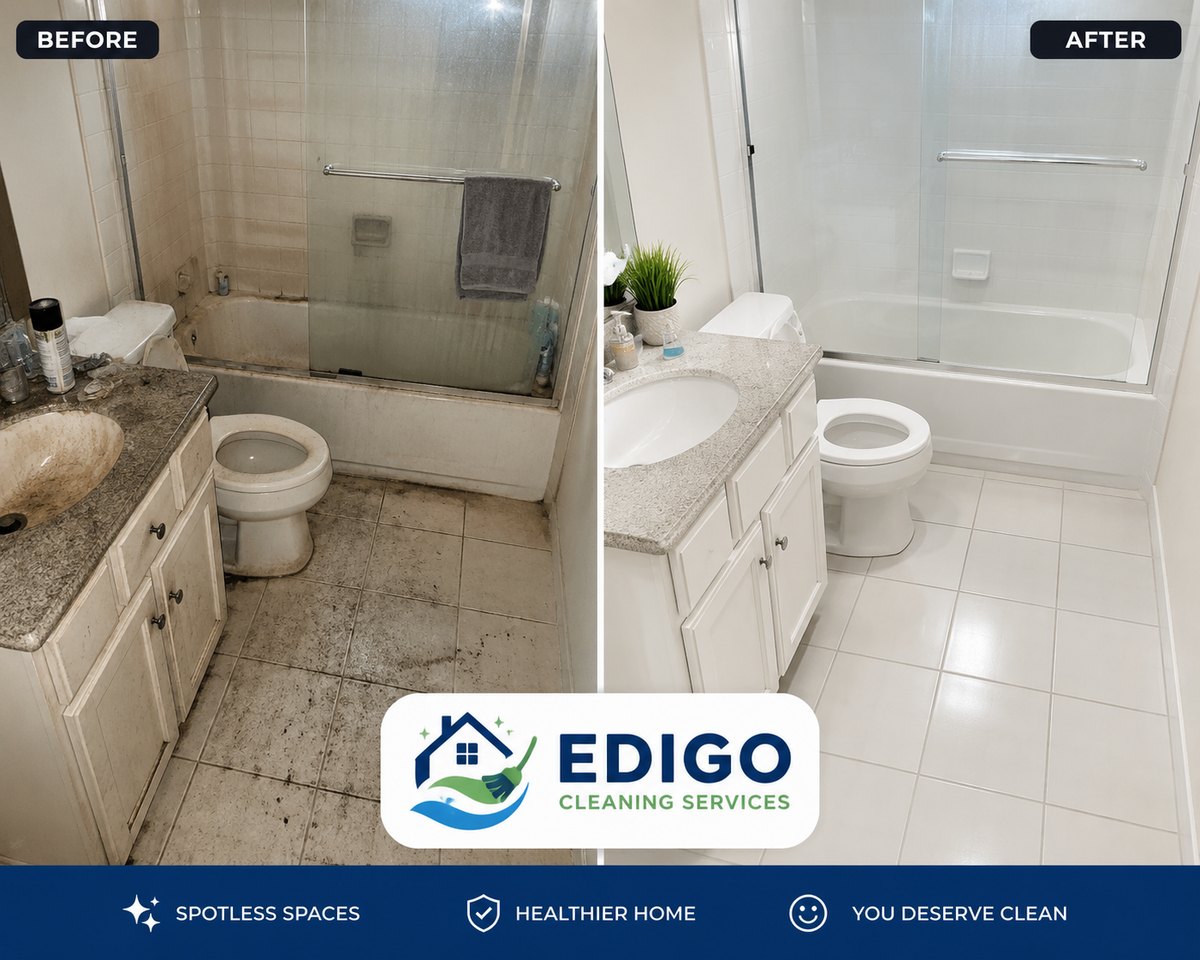 EdiGo cleaning before and after